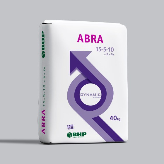 Λίπασμα Κοκκώδες ABRA 15-5-10+0,2B+0,1Zn+3%ΟΡΓ.ΟΥΣΙΑ  25 Kgr