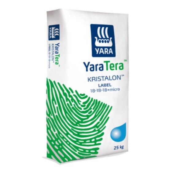 YaraTera Kristalon Green Label  18-18-18+TE 25Kgr